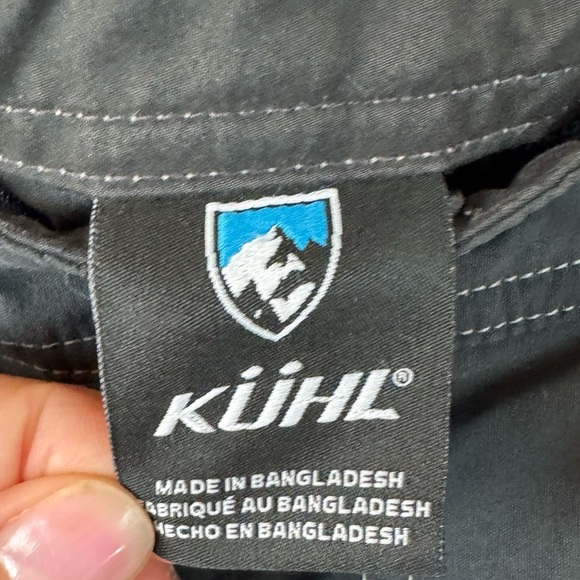 KUHL Women's 10R Dark Grey Performance Cargo Stetch Convertible Hiking Pants - Picture 2 of 10